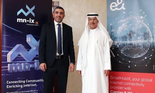 Batelco, e& partner to connect Manama Internet  Exchange and SmartHub Internet Exchange
