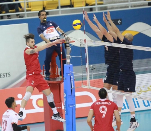 Muharraq claim tough win in volleyball league