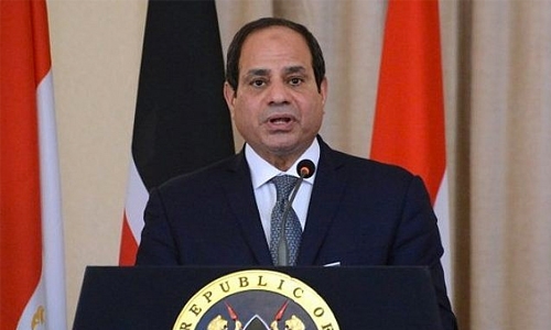 Egypt says Sisi met Israel PM at UN for first public talks