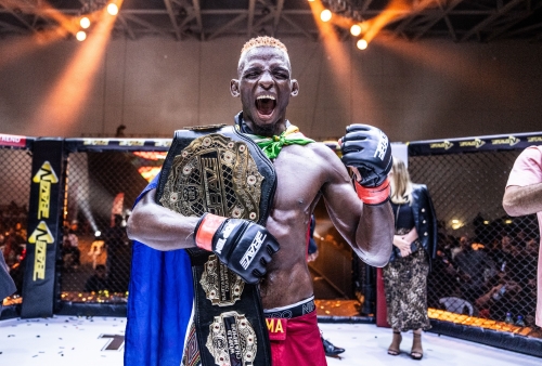 Nkosi Ndebele’s new year resolution has only one item: Regain the BRAVE CF Bantamweight title