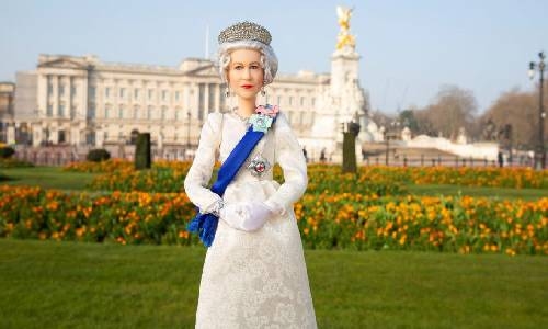 Britain's Queen Elizabeth gets own Barbie doll for Platinum Jubilee