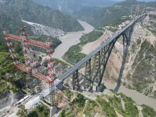World’s highest railway bridge to open soon in India