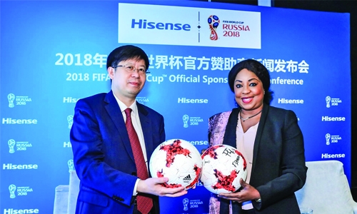 Hisense official sponsor of 2018 FIFA World Cup Russia