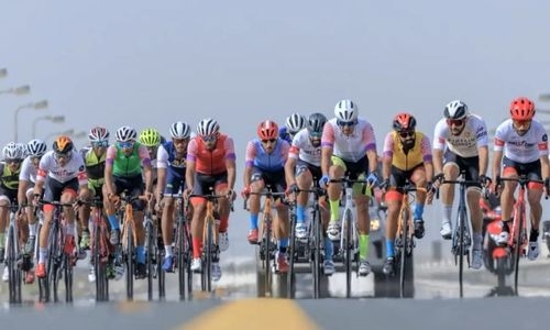 Nasser bin Hamad cycling tour set