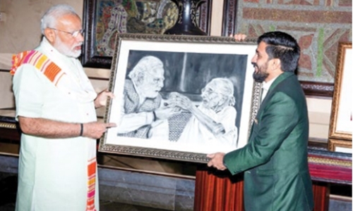 Rare ‘gifts of love’ presented to Modi 