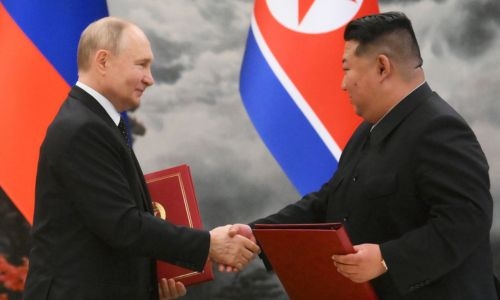 N Korea, Russia sign mutual defence deal as Kim pledges support on Ukraine