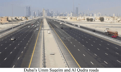 Speed limit on Dubai roads raised