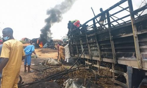 Fuel tanker explosion in Nigeria kills at least 52