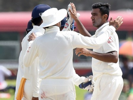 Six-wicket Ashwin wrecks Sri Lanka for 183