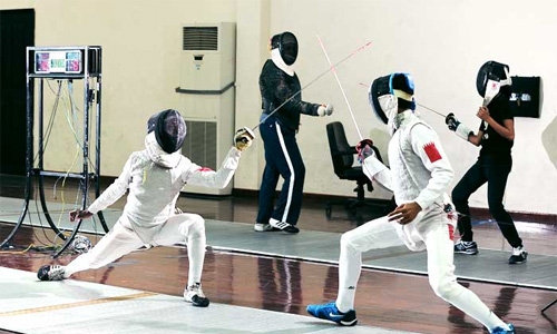 Fencing team returns with 16 medals