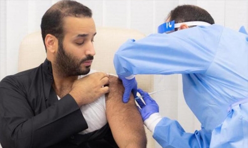 Saudi Crown Prince receives first dose of Coronavirus Vaccine