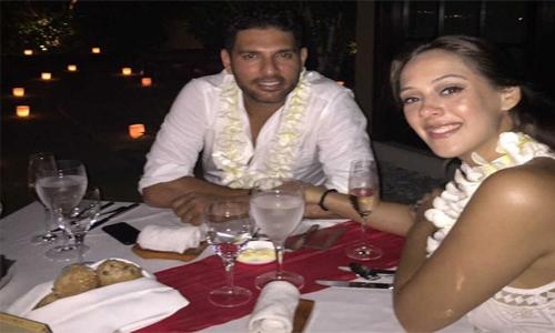 Yuvraj engaged to Bollywood actress Hazel Keech