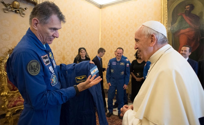 Space suit for Pope! 