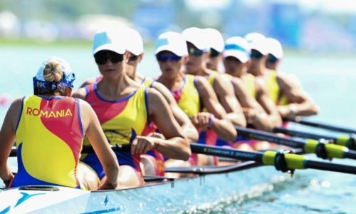 Romania, Britain win rowing eights golds