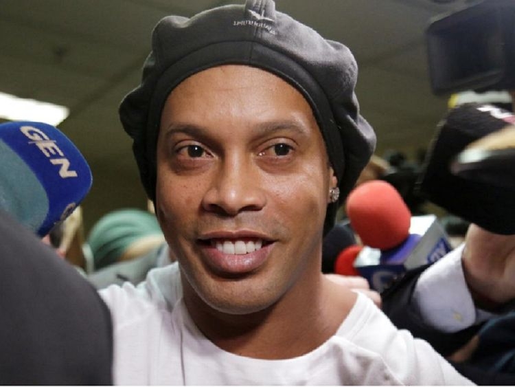 Former Barcelona forward Ronaldinho arrested in Paraguay: police