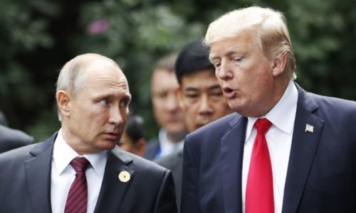 Trump speaks to Putin, warns against escalating in Ukraine