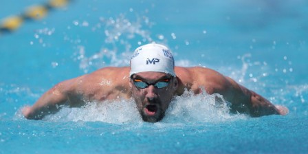 Phelps fastest in return to racing