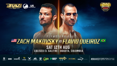 Makovsky and Queiroz set for epic flyweight clash at BRAVE CF 73