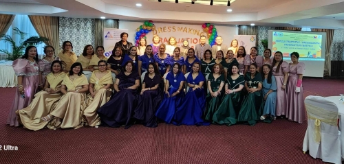 28 Filipinos complete dressmaking training program, honoured in ceremony