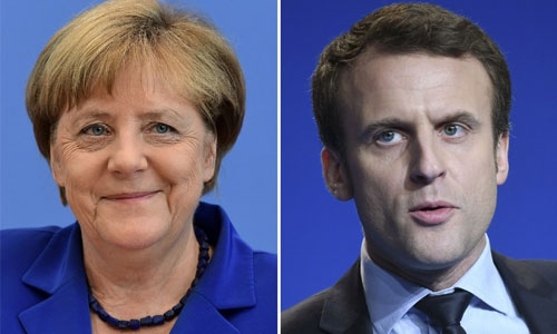 Merkel to host Macron for talks Monday