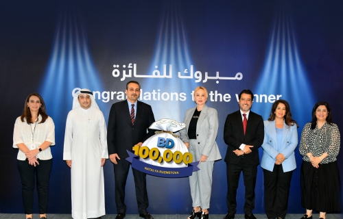 Luck comes early in June! Russian expat woman wins BD100,000 BBK Al Hayrat prize in Bahrain