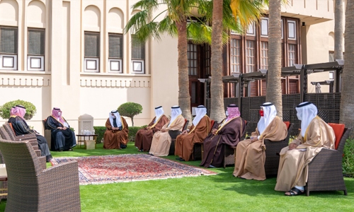 HRH Shaikh Salman receives Saudi Arabia Minister of State