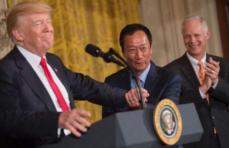 Trump hails ‘great news’ that Foxconn factory back on track