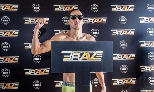 BRAVE CF 64 fighters make weight
