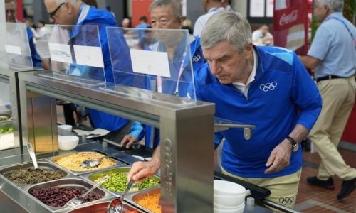‘Raw meat’: British team hit out at Olympic Village food