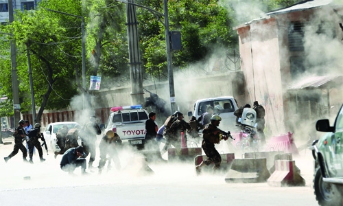 Twin bombings rock Kabul