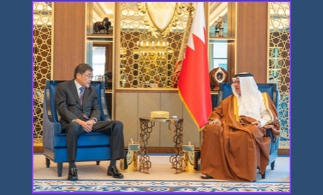 HRH Prince Salman commends growing Bahrain-Japan ties