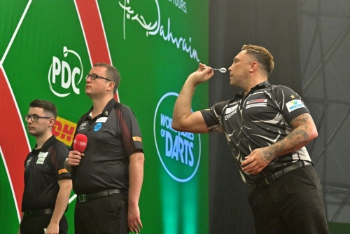 BIC hosts official draw, autograph session ahead of 2025 Bahrain Darts Masters 