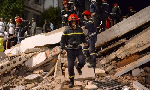 Casablanca building collapse kills three