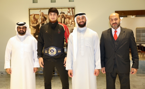 World champion Tazhudinov receives hero’s welcome