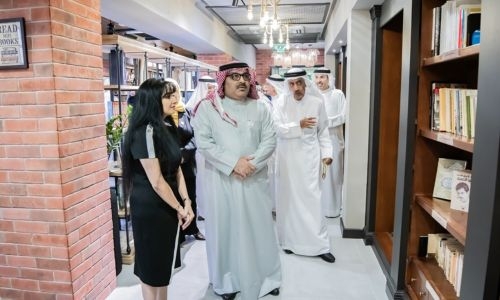 Alumni Club Library in Adliya inaugurated