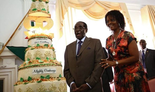 Mugabe’s  lavish 92nd birthday party criticised