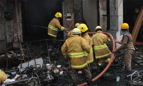 Eight workers killed in north India factory blaze