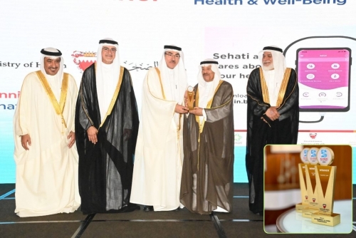 iGA   Deputy Chief Executive, Electronic Transformation,  Dr. Zakareya Ahmed Al Khaja receives the Bahrain Digital Content Award 2023