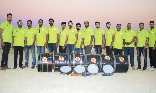 ‘Beats of Bahrain’ boys bring in Nasik dhol