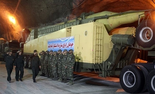 Iran airs footage of new missile in underground bunker