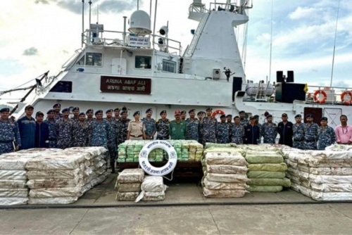 India seizes 5.5 tonnes of Myanmar meth in ‘biggest’ drug bust 