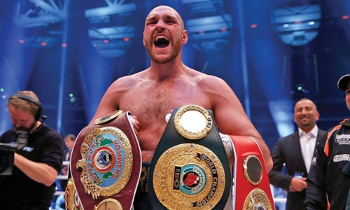 Fury calls out Wilder and Joshua