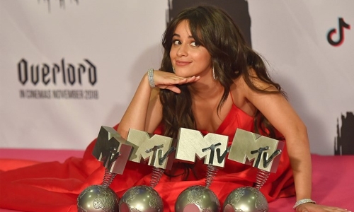 Cabello sweeps MTV Europe awards