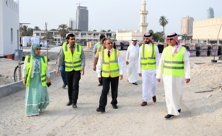 The Ministry of Works completes 68% of the water park project