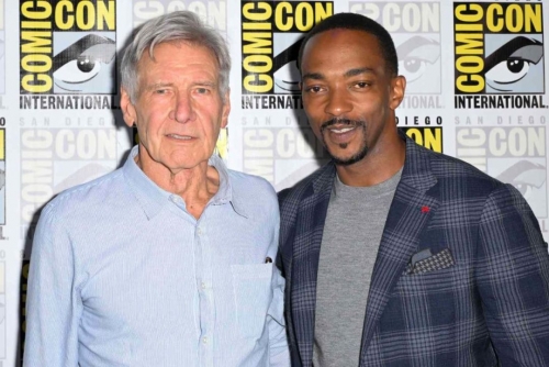 Anthony Mackie surprised by ‘normal’ Harrison Ford