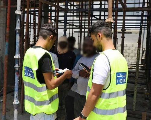 Illegal expatriate workers in Bahrain held for breaking law