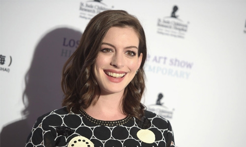 Anne Hathaway gives birth to baby boy