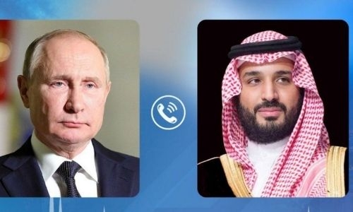 Saudi Crown Prince, Russian President discuss Ukraine crisis