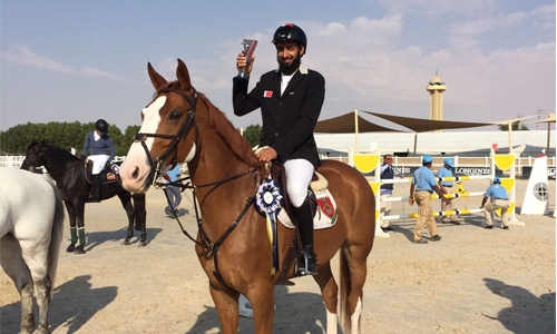 Bahrain second in Al Ain Showjumping championship