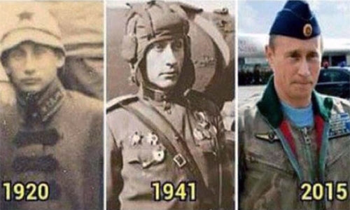 Conspiracy theorists ‘prove’ Vladimir Putin is actually immortal